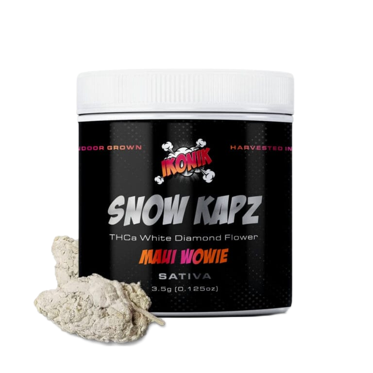 Ikonik – IK SnowKapz 3.5g Jar THCA / Maui Wowie